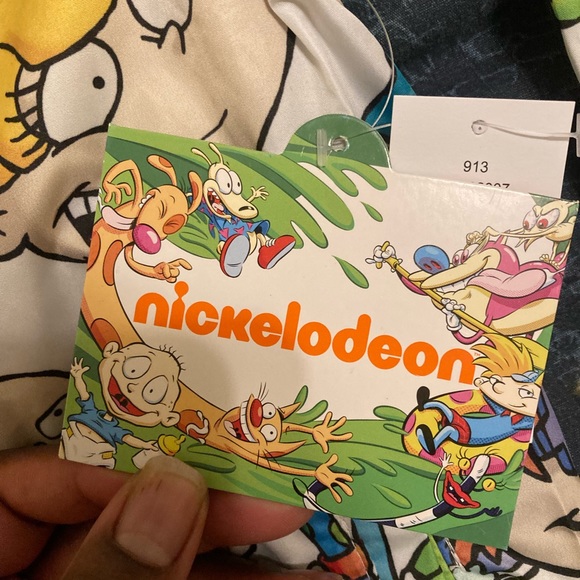 new Boys Nickeloden Rugrats Windbreaker Jacket, Size 10/12 - Picture 3 of 7